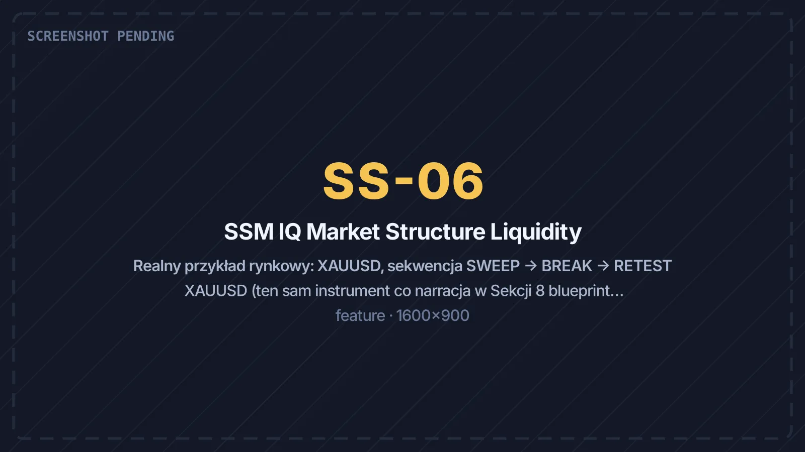 XAUUSD SWEEP → BREAK → RETEST sequence at one level