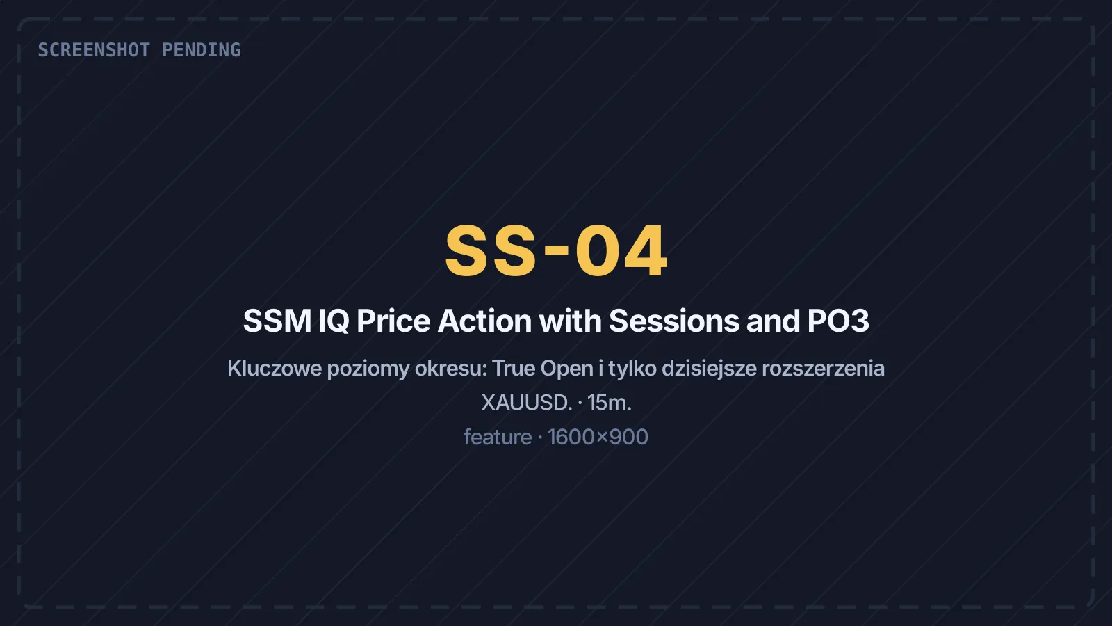 Key period levels: True Open and today-only extensions